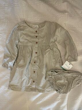 Little Planet by Carters NWT 24M corduroy dress and diaper cover